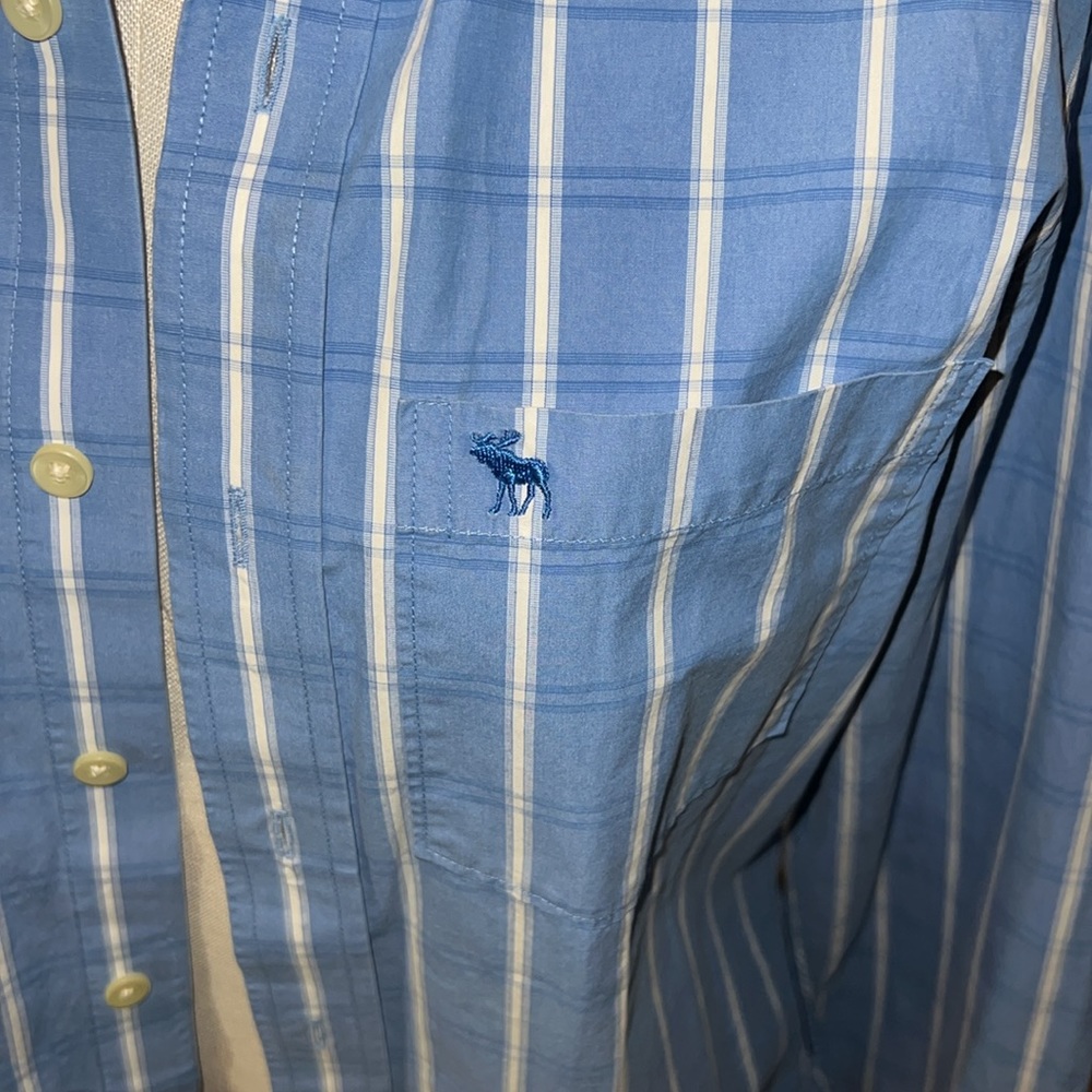 Men’s‎ Abercrombie and Fitch, long sleeve button up size small - Picture 2 of 4